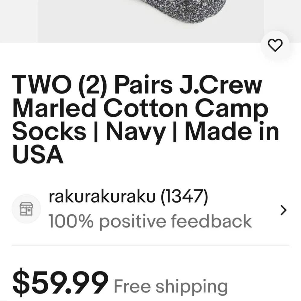 J.Crew Lightweight Camp Quarter Socks in Heathers SET OF 3! BNWT 1 SET LEFT!